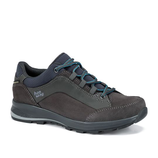 Fjällräven Banks Low Lady GTX, Velikost 4,5, Barva ASPHALT/OCEAN
