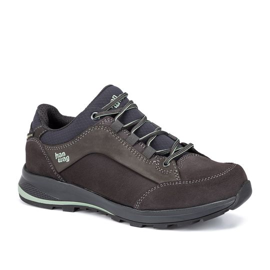 Fjällräven Banks Low Bunion Lady GTX, Velikost 7,5, Barva ASPHALT/MINT