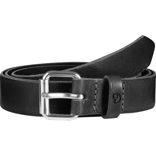 Fjällräven Singi Belt 2,5 cm, Barva BLACK, Velikost 75CM