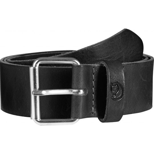 Fjällräven Singi Belt 4 cm, Barva BLACK, Velikost 85CM