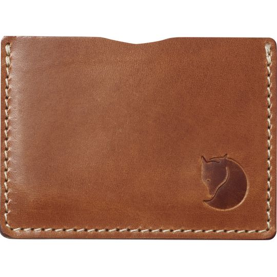 Fjällräven Övik Card Holder, Barva LEATHER COGNAC