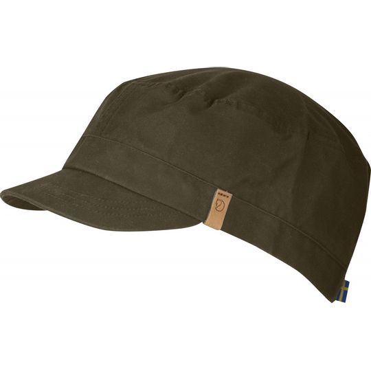 Fjällräven Singi Trekking Cap, Barva DARK OLIVE, Velikost M