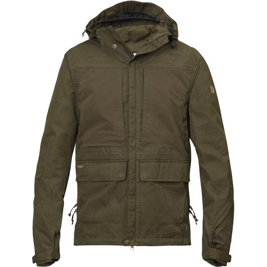 Fjällräven Lappland Hybrid Jacket M, Barva DARK OLIVE, Velikost M