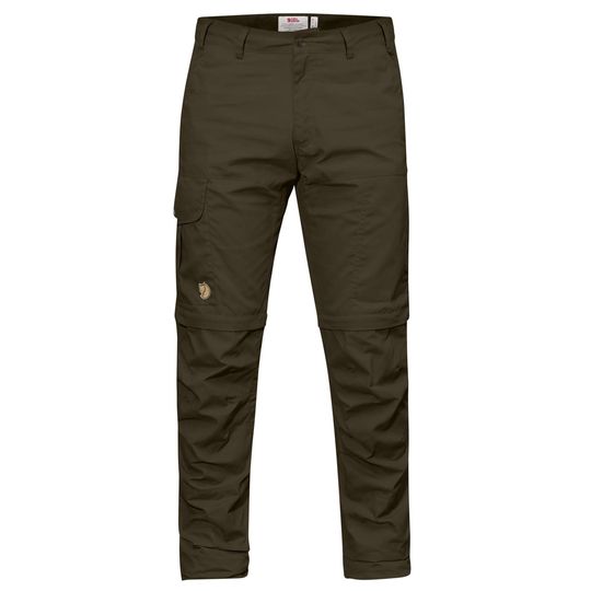 Fjällräven Karl Pro Zip-off Trousers M, Barva DARK OLIVE, Velikost 58