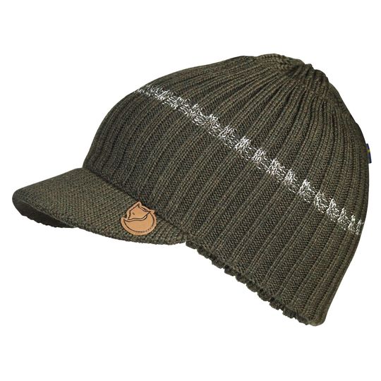 Fjällräven Lappland Balaclava Cap, Barva DARK OLIVE