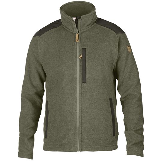 Fjällräven Buck Fleece M, Barva LAUREL GREEN-DEEP FOREST, Velikost L