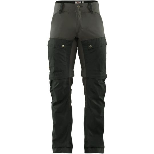 Fjällräven Keb Gaiter Trousers M, Barva BLACK-STONE GREY, Velikost 54