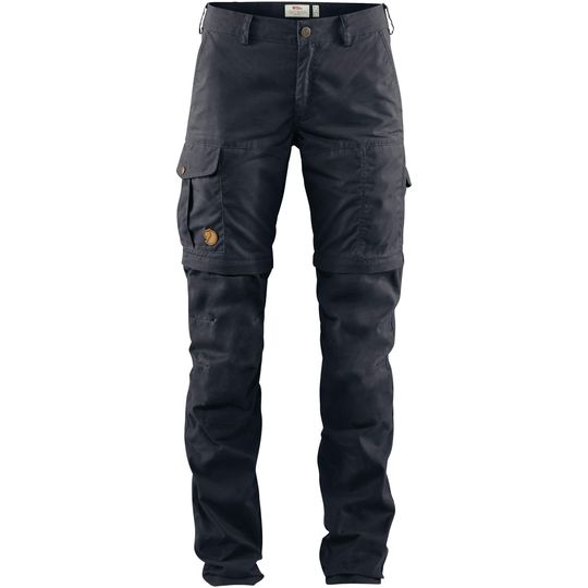 Fjällräven Karla Pro Zip-off Trousers W, Barva DARK NAVY, Velikost 34