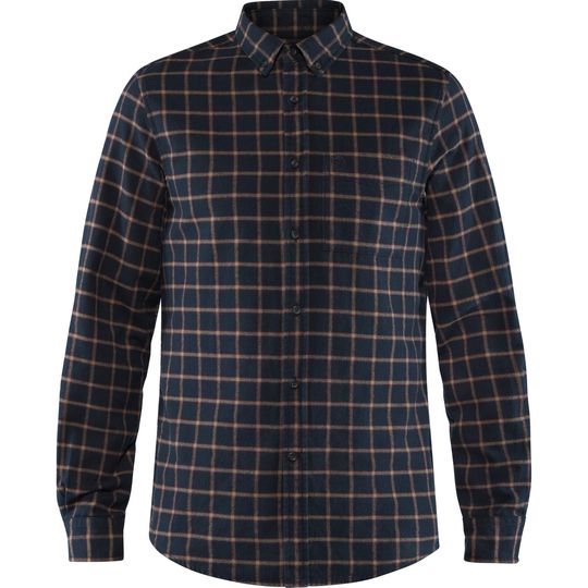 Fjällräven Övik Flannel Shirt M, Barva DARK NAVY, Velikost XXL