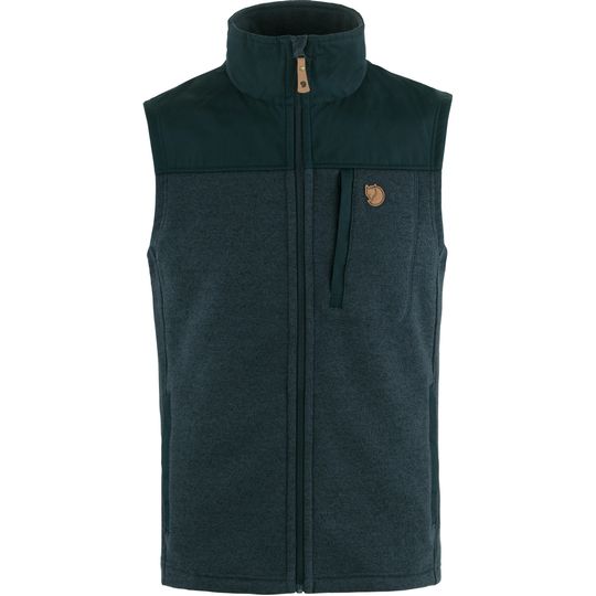 Fjällräven Buck Fleece Vest M, Barva DARK NAVY, Velikost L