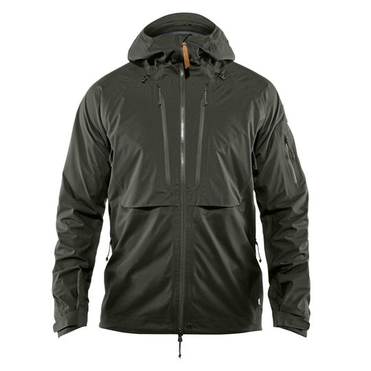 Fjällräven Keb Eco-Shell Jacket M, Barva DEEP FOREST, Velikost S