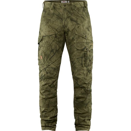 Fjällräven Barents Pro Hunting Trousers M, Barva GREEN CAMO-DEEP FOREST, Velikost 54