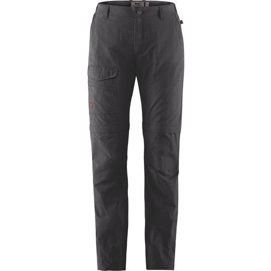 Fjällräven Travellers MT Zip-off Trousers M, Barva DARK GREY, Velikost 52