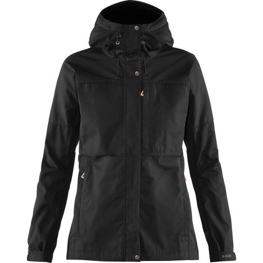 Fjällräven Kaipak Jacket W, Barva BLACK, Velikost XXS