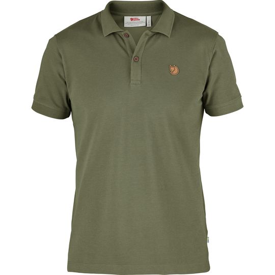 Fjällräven Övik Polo Shirt M, Barva GREEN, Velikost S