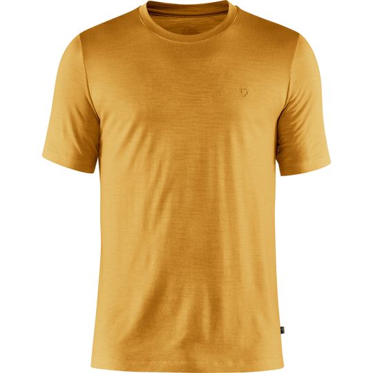 Fjällräven Abisko Wool SS M, Barva OCHRE, Velikost S