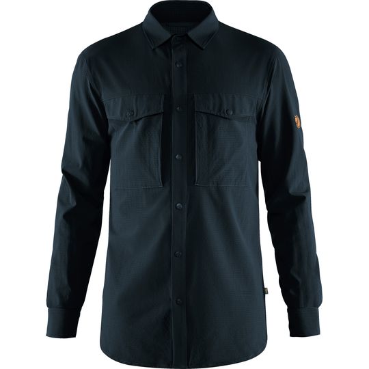 Fjällräven Abisko Trekking Shirt M, Barva DARK NAVY, Velikost M