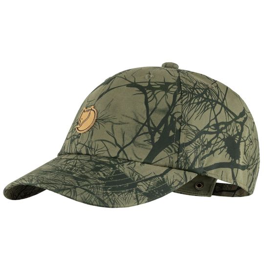 Fjällräven Lappland Camo Cap, Barva GREEN CAMO, Velikost S/M