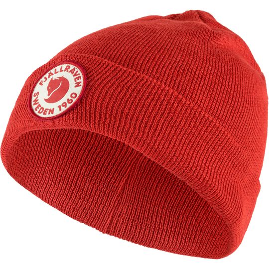 Fjällräven Kids 1960 Logo Hat, Barva TRUE RED