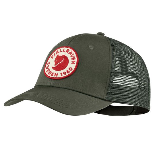 Fjällräven 1960 Logo Långtradarkeps, Barva DEEP FOREST, Velikost S/M