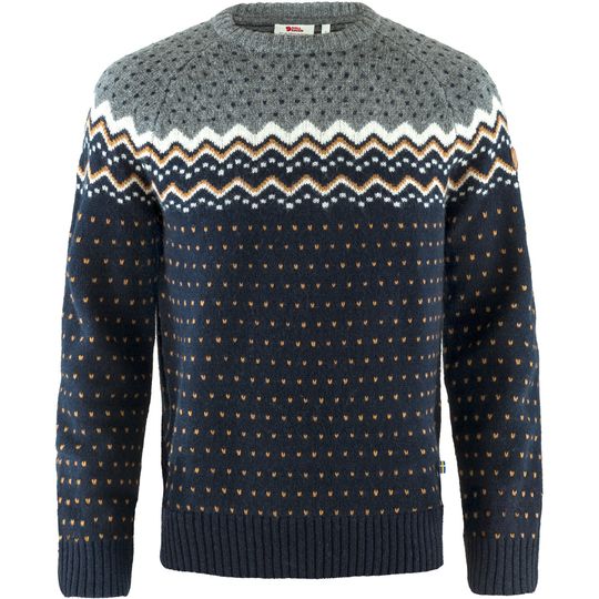 Fjällräven Övik Knit Sweater M, Barva DARK NAVY, Velikost XXL