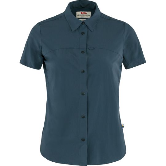 Fjällräven High Coast Lite Shirt SS W, Barva NAVY, Velikost S