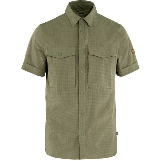 Fjällräven Abisko Trekking Shirt SS M, Velikost XL, Barva LIGHT OLIVE
