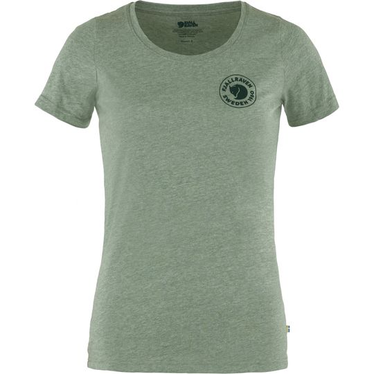 Fjällräven 1960 Logo T-shirt W, Velikost XL, Barva PATINA GREEN-MELANGE
