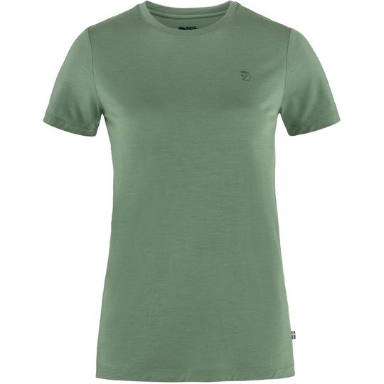Fjällräven Abisko Wool SS W, Velikost XL, Barva PATINA GREEN