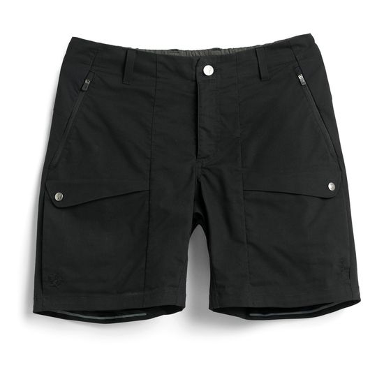 Fjällräven S/F Rider's Hybrid Shorts W, Barva BLACK, Velikost 42
