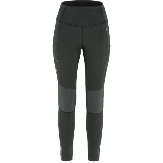 Fjällräven Abisko Värm Trekking Tights W, Velikost S, Barva BLACK-IRON GREY