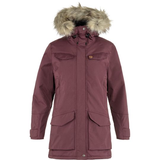Fjällräven Nuuk Parka W, Barva PORT, Velikost L