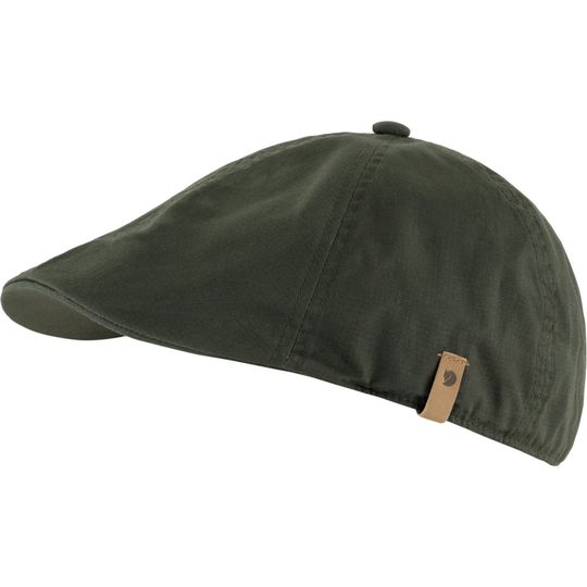 Fjällräven Övik Flat Cap, Barva DEEP FOREST, Velikost S/M