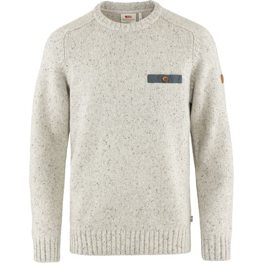 Fjällräven Lada Round-neck Sweater M, Barva CHALK WHITE, Velikost S