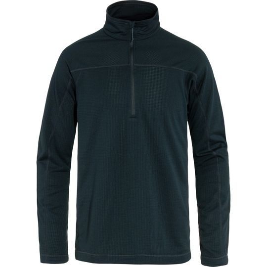 Fjällräven Abisko Lite Fleece Half Zip M, Barva DARK NAVY, Velikost XL