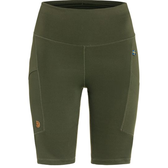 Fjällräven Abisko Short Tights W, Barva DEEP FOREST, Velikost M