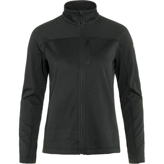 Fjällräven Abisko Lite Fleece Jacket W, Barva BLACK, Velikost XL