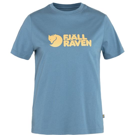 Fjällräven Fjällräven Logo Tee W, Velikost S, Barva DAWN BLUE
