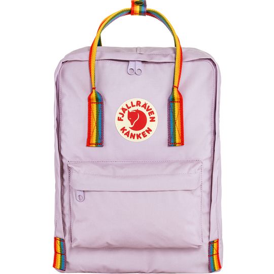 Fjällräven Kånken Rainbow, Barva PASTEL LAVENDER-RAINBOW PATTERN, Objem 16 L