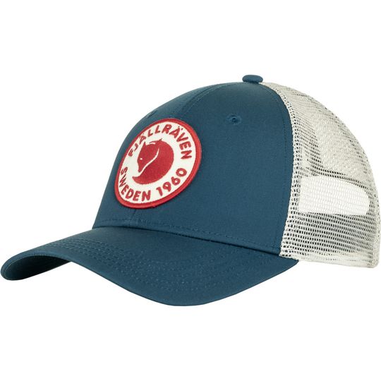 Fjällräven 1960 Logo Långtradarkeps, Velikost S/M, Barva INDIGO BLUE