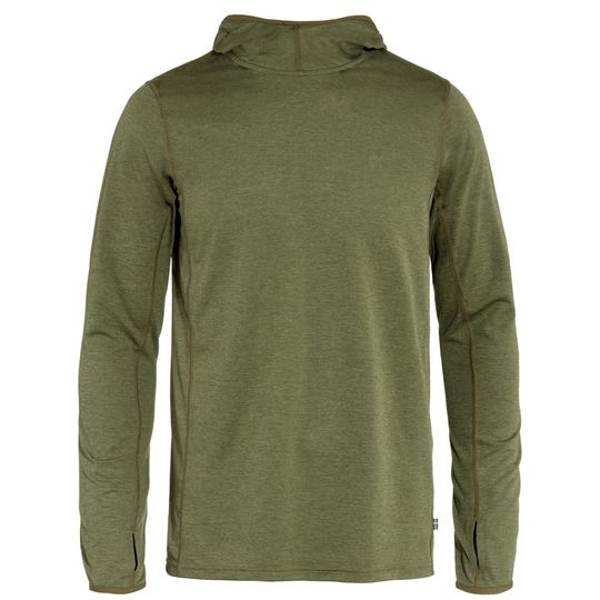 Fjällräven Abisko Sun-hoodie M, Barva GREEN, Velikost M