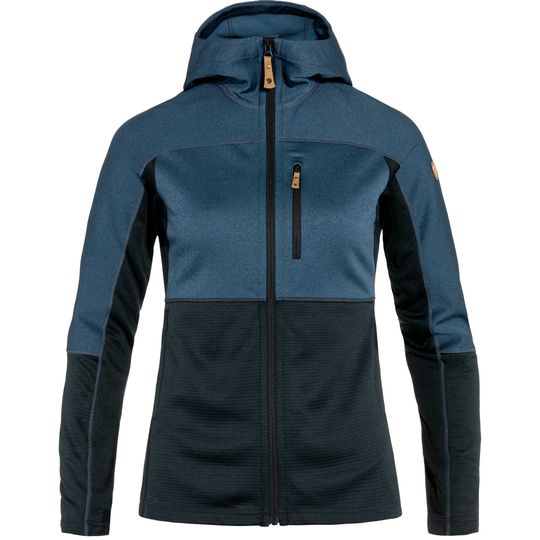 Fjällräven Abisko Trail Fleece W, Velikost S, Barva DARK NAVY-INDIGO BLUE
