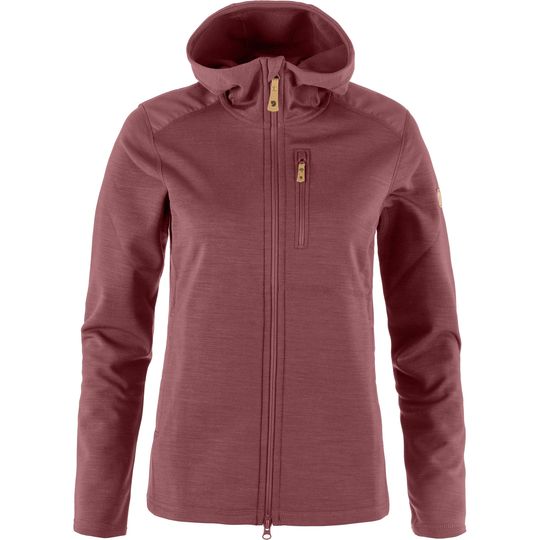 Fjällräven Keb Fleece Hoodie W, Velikost XS, Barva MESA PURPLE