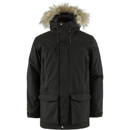 Fjällräven Nuuk Lite Parka M, Barva BLACK, Velikost M