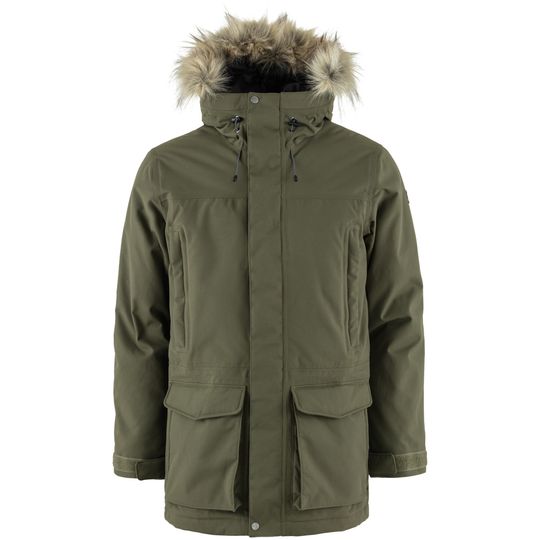 Fjällräven Nuuk Lite Parka M, Barva LAUREL GREEN, Velikost XXL