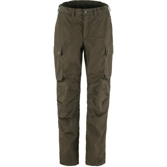 Fjällräven Brenner Pro Winter Trousers W, Barva DARK OLIVE, Velikost 36/R