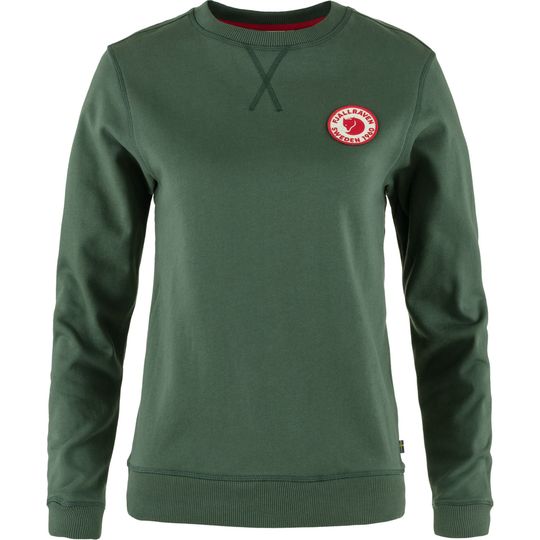Fjällräven 1960 Logo Badge Sweater W, Velikost L, Barva DEEP PATINA