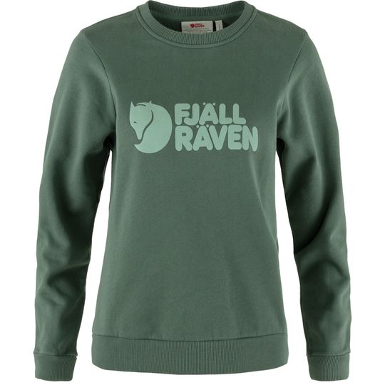 Fjällräven Fjällräven Logo Sweater W, Velikost L, Barva DEEP PATINA-MISTY GREEN