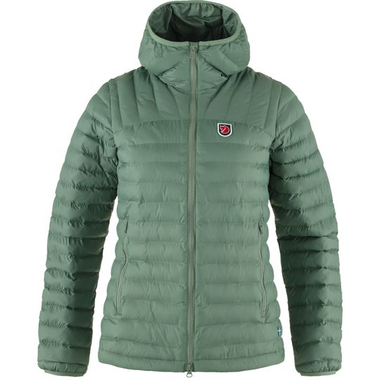 Fjällräven Expedition Lätt Hoodie W, Velikost M, Barva PATINA GREEN