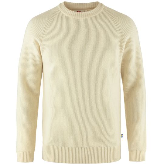 Fjällräven Övik Rib Sweater M, Barva CHALK WHITE, Velikost XL